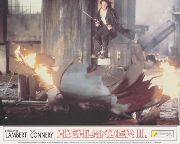Connor MacLeod takes flight!