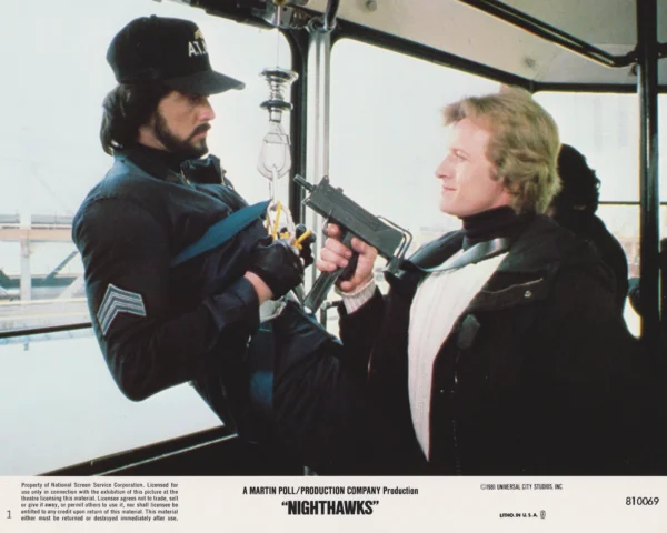 Sylvester Stallone and Rutger Hauer