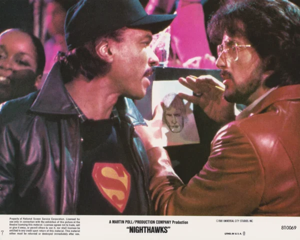 Billy Dee Williams and Sylvester Stallone