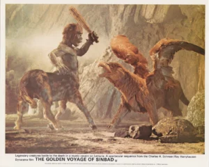 A scene from The Golden Voyage of Sinbad (1973)