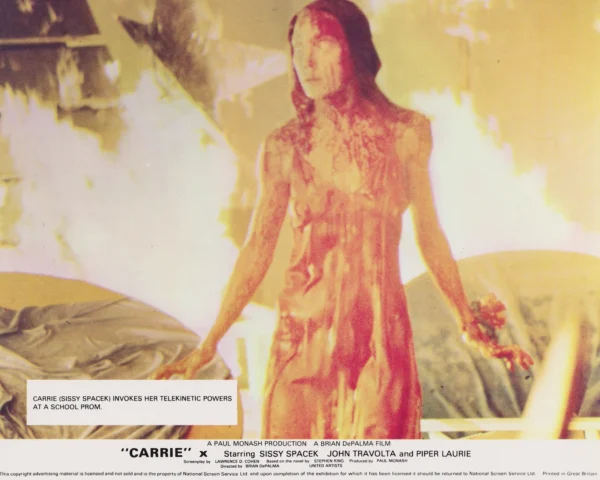 Carrie (Sissy Spacek) invokes her telekinetic powers!