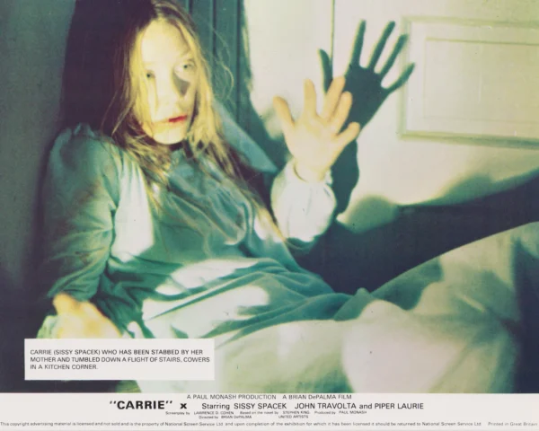 Carrie (Sissy Spacek) in a scene from Carrie (1976)