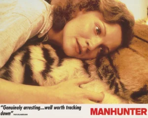 A scene from Manhunter (1986) featuring Joan Allen as Reba McClane