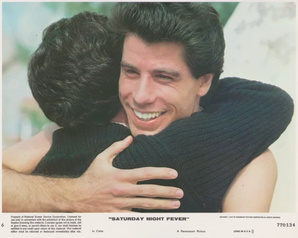 John Travolta starring in Saturday Night Fever (1977)