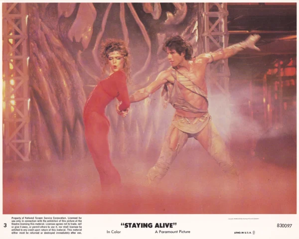 John Travolta and Cynthia Rhodes