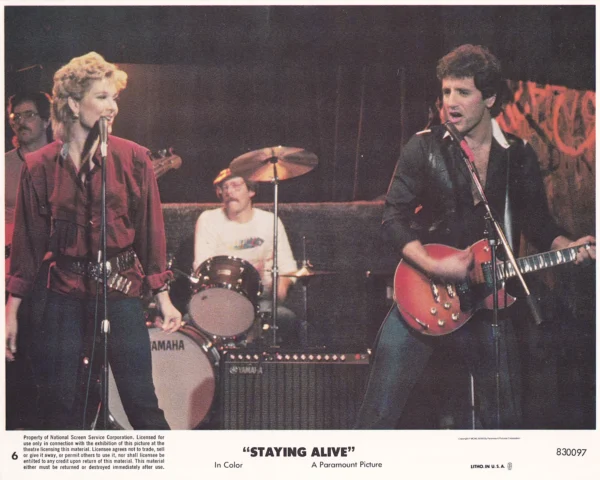 Cynthia Rhodes with Frank Stallone