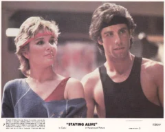 Cynthia Rhodes and John Travolta in Staying Alive (1983)