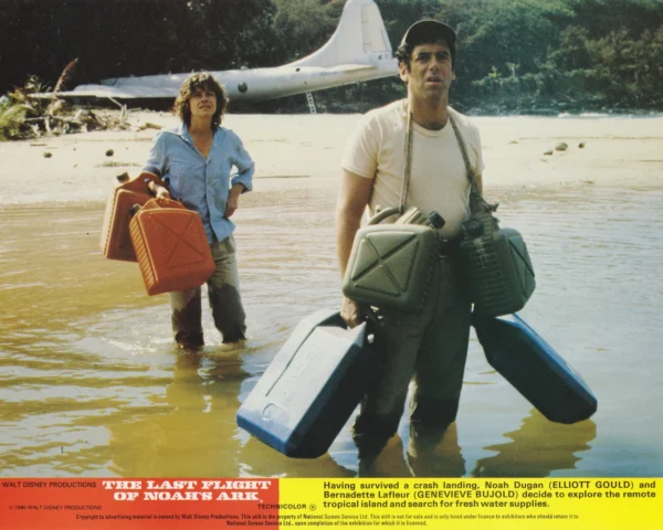 Genevieve Bujold and Elliott Gould