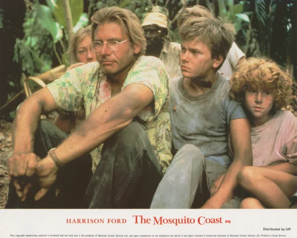 (l~r) Helen Mirren, Harrison Ford and River Phoenix