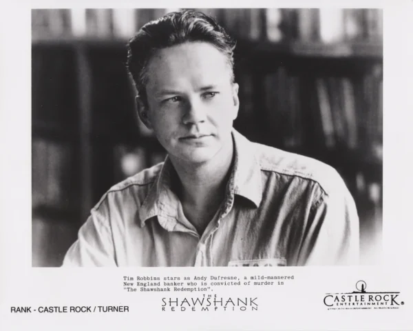 Tim Robbins as Andy Dufresne