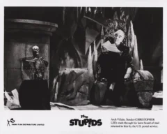 Christopher Lee as Arch Villain Sender in The Stupids (1996)