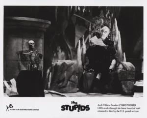 Christopher Lee as Arch Villain Sender in The Stupids (1996)
