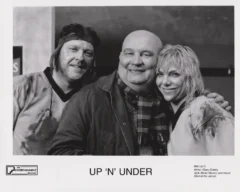 Gary Olsen, Brian Glover and Samantha Janus in Up 'n' Under (1997)